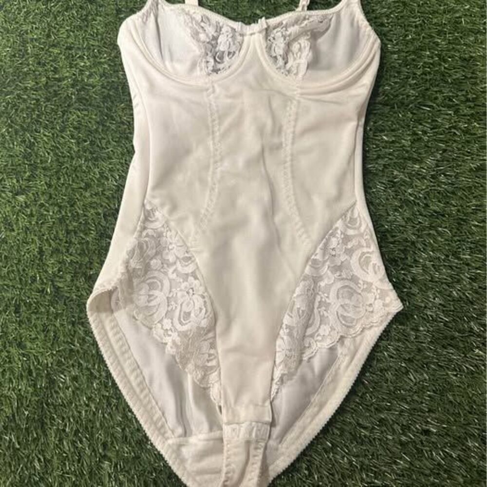 Vintage 1990 Victoria secret Small Satin Body Suits
